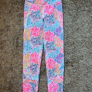 Lilly Pulitzer Colorful Floral Leggings